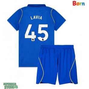 Chelsea Romeo Lavia #45 Replika Babytøj Hjemmebanesæt Børn 2026-27 Kortærmet (+ Korte bukser)